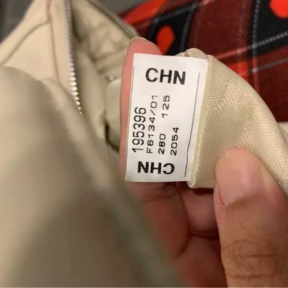 Furla Cream Ivory White Pebble Leather Crossbody, Handbag, Satchel - Picture 10 of 12